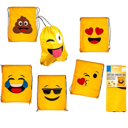 Sacchetto Zainetto A Spalla Con Simpatiche Emotion 02-5018 Sacchetto Zainetto A Spalla Con Simpatiche Emotion 02-5018